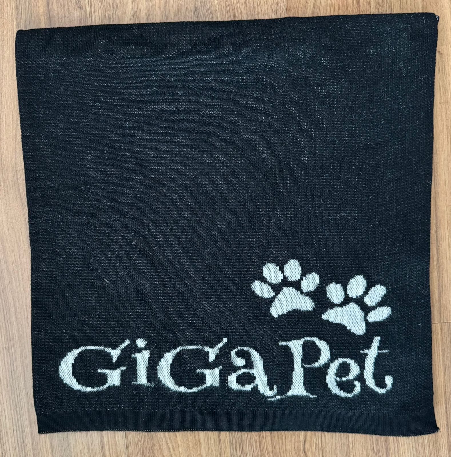 Manta Tricô GiGa Pet Preta