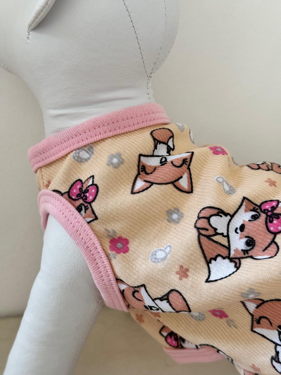 Vestido Malha Raposinha