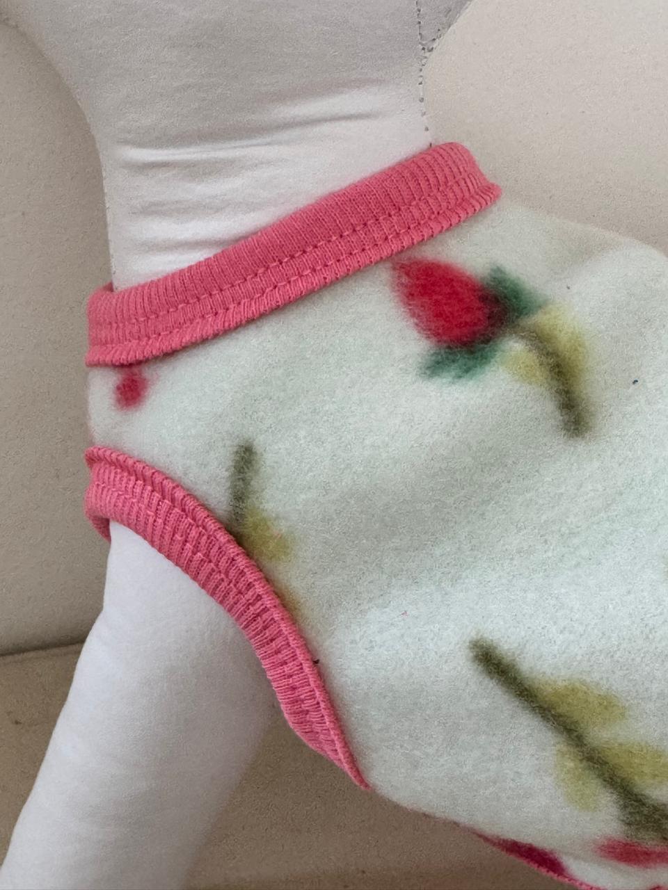 Roupa Soft Flores Pistache